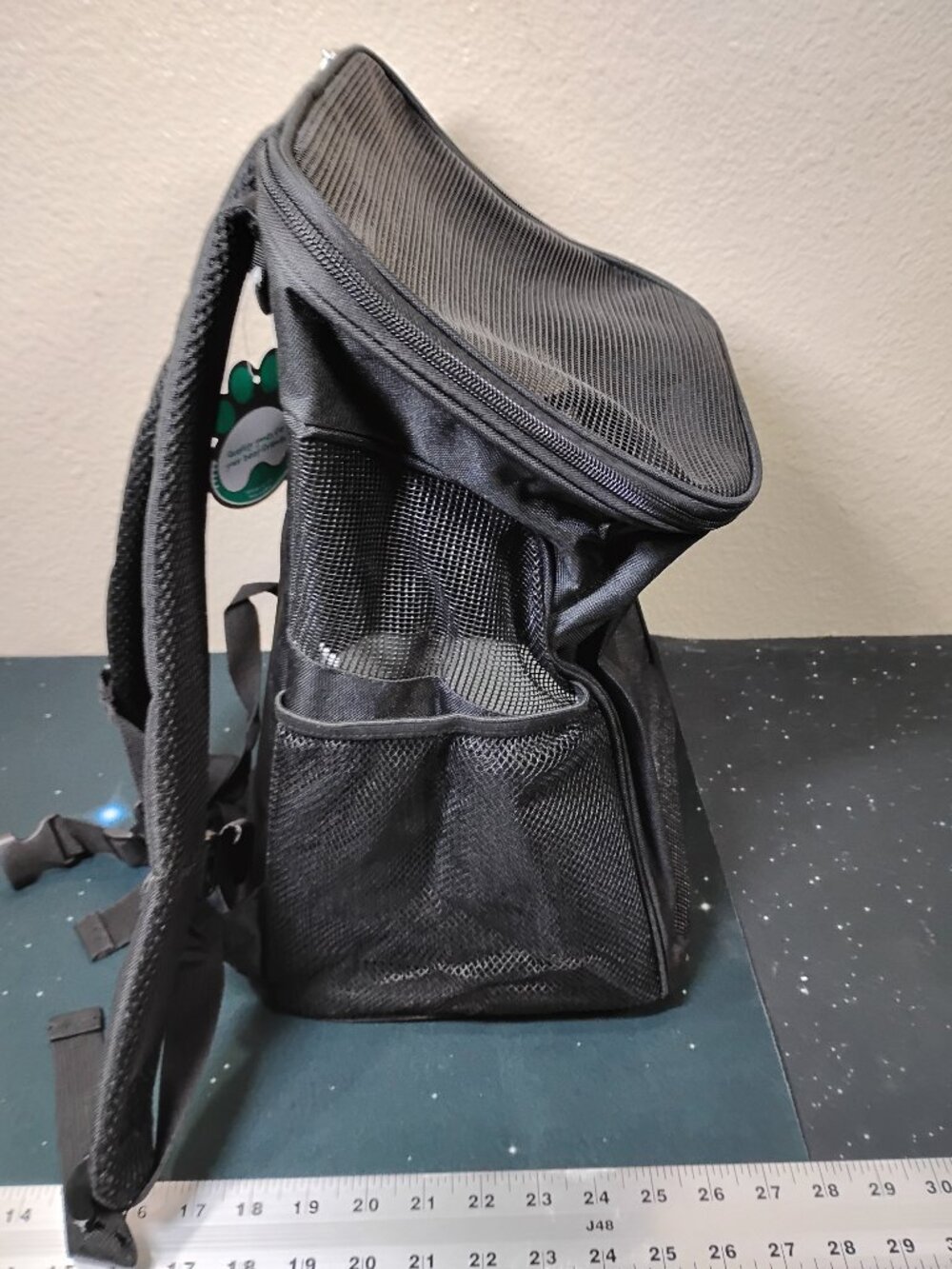 PetAmi Pet Carrier Backpack Black For Small Dogs Cats Travel Hiking Comfort